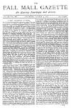 Pall Mall Gazette Saturday 05 October 1872 Page 1