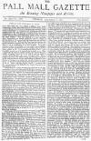 Pall Mall Gazette Tuesday 07 January 1873 Page 1