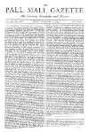 Pall Mall Gazette Friday 10 January 1873 Page 1
