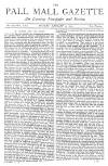 Pall Mall Gazette Monday 20 January 1873 Page 1