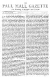 Pall Mall Gazette Monday 27 January 1873 Page 1