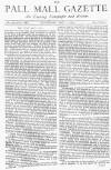 Pall Mall Gazette Wednesday 02 April 1873 Page 1