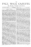 Pall Mall Gazette Saturday 05 April 1873 Page 1