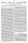 Pall Mall Gazette Saturday 03 May 1873 Page 1