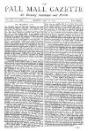 Pall Mall Gazette Monday 12 May 1873 Page 1