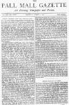 Pall Mall Gazette Monday 02 June 1873 Page 1