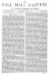 Pall Mall Gazette Thursday 05 June 1873 Page 1