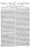 Pall Mall Gazette Saturday 14 June 1873 Page 1