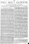 Pall Mall Gazette Wednesday 23 July 1873 Page 1