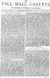 Pall Mall Gazette Thursday 04 September 1873 Page 1