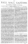 Pall Mall Gazette Monday 24 November 1873 Page 1