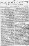 Pall Mall Gazette Friday 02 January 1874 Page 1