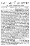 Pall Mall Gazette Wednesday 04 March 1874 Page 1