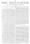 Pall Mall Gazette Friday 15 January 1875 Page 1