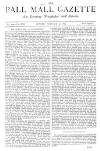 Pall Mall Gazette Friday 22 January 1875 Page 1