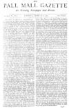 Pall Mall Gazette Saturday 06 February 1875 Page 1