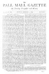Pall Mall Gazette Thursday 11 February 1875 Page 1