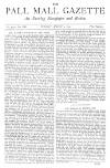 Pall Mall Gazette Tuesday 09 March 1875 Page 1