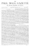 Pall Mall Gazette Wednesday 31 March 1875 Page 1