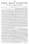 Pall Mall Gazette Thursday 08 April 1875 Page 1