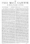 Pall Mall Gazette Thursday 22 April 1875 Page 1