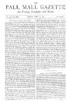 Pall Mall Gazette Friday 23 April 1875 Page 1