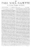 Pall Mall Gazette Monday 26 April 1875 Page 1