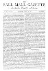 Pall Mall Gazette Thursday 29 April 1875 Page 1