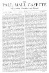 Pall Mall Gazette Friday 30 April 1875 Page 1
