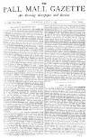 Pall Mall Gazette Thursday 08 July 1875 Page 1
