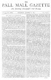 Pall Mall Gazette Thursday 28 October 1875 Page 1