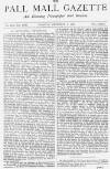 Pall Mall Gazette Tuesday 07 December 1875 Page 1