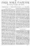 Pall Mall Gazette Friday 21 January 1876 Page 1