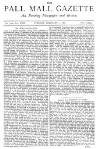 Pall Mall Gazette Tuesday 01 February 1876 Page 1