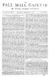 Pall Mall Gazette Thursday 10 February 1876 Page 1