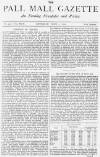 Pall Mall Gazette Thursday 01 June 1876 Page 1