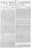 Pall Mall Gazette Monday 10 July 1876 Page 1