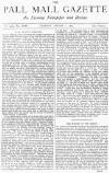 Pall Mall Gazette Tuesday 01 August 1876 Page 1