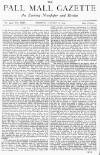 Pall Mall Gazette Tuesday 08 August 1876 Page 1