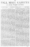 Pall Mall Gazette Wednesday 09 August 1876 Page 1