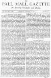Pall Mall Gazette Saturday 12 August 1876 Page 1