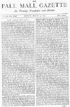 Pall Mall Gazette Monday 14 August 1876 Page 1