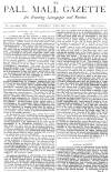 Pall Mall Gazette Thursday 18 January 1877 Page 1