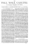 Pall Mall Gazette Saturday 20 January 1877 Page 1