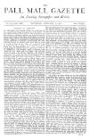 Pall Mall Gazette Saturday 03 February 1877 Page 1