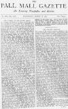 Pall Mall Gazette Wednesday 28 March 1877 Page 1