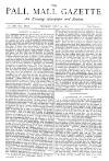 Pall Mall Gazette Tuesday 24 July 1877 Page 1