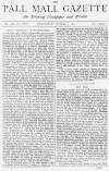 Pall Mall Gazette Wednesday 03 October 1877 Page 1