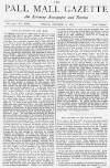 Pall Mall Gazette Friday 12 October 1877 Page 1