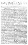 Pall Mall Gazette Thursday 11 April 1878 Page 1